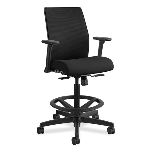 HON® Ignition 2.0 Ilira-stretch Mesh Back Task Stool, Supports Up To 300 Lb, 23" To 32" Seat Height, Black freeshipping - TVN Wholesale