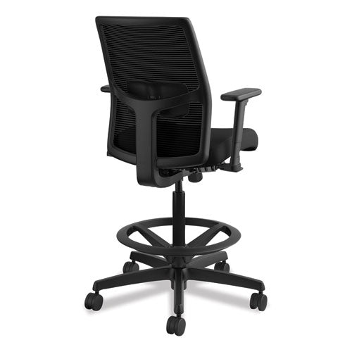 HON® Ignition 2.0 Ilira-stretch Mesh Back Task Stool, Supports Up To 300 Lb, 23" To 32" Seat Height, Black freeshipping - TVN Wholesale