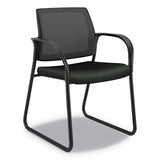 HON® Ignition Series Mesh Back Guest Chair With Sled Base, 25" X 22" X 34", Black freeshipping - TVN Wholesale