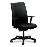 HON® Ignition Series Fabric Low-back Task Chair, Supports 300 Lb, 17" To 22" Seat Height, Peacock Seat-back, Black Base freeshipping - TVN Wholesale