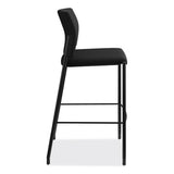 HON® Accommodate Series Cafe Stool, Supports Up To 300 Lb, 30" Seat Height, Black freeshipping - TVN Wholesale