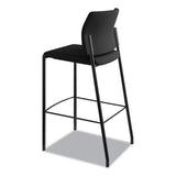 HON® Accommodate Series Cafe Stool, Supports Up To 300 Lb, 30" Seat Height, Black freeshipping - TVN Wholesale