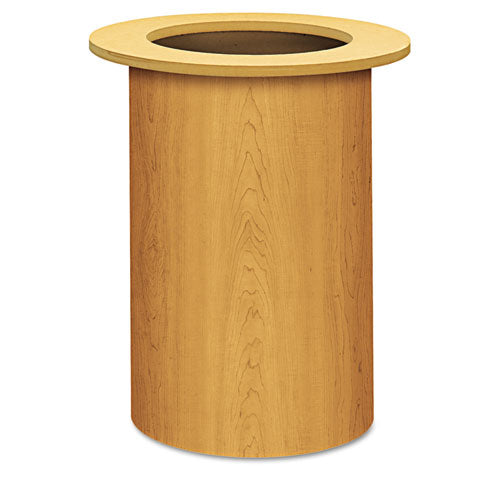 HON® Laminate Cylinder Table Base, 18" Dia X 28h, Harvest freeshipping - TVN Wholesale
