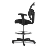 HON® Prominent High-back Task Stool, Supports Up To 250 Lb, 15.94" To 19.69" Seat Height, Black freeshipping - TVN Wholesale