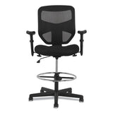 HON® Prominent High-back Task Stool, Supports Up To 250 Lb, 15.94" To 19.69" Seat Height, Black freeshipping - TVN Wholesale