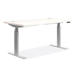 HON® Voi Rectangular Worksurface, Two Grommets, 48" X 24" X , Harvest freeshipping - TVN Wholesale