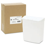 HOSPECO® Wall Mount Sanitary Napkin Receptacle-abs, Ppc Plastic, 1 Gal, White freeshipping - TVN Wholesale