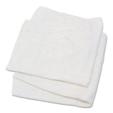 HOSPECO® Woven Terry Rags, White, 15 X 17, 25 Lb-carton freeshipping - TVN Wholesale