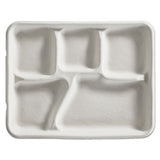 Chinet® Savaday Molded Fiber Food Trays, 1-compartment, 14 X 18, White, 100-carton freeshipping - TVN Wholesale