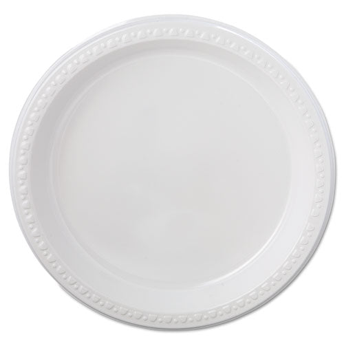 Chinet® Heavyweight Plastic Plates, 10.25" Dia, Black, 125-pack, 4 Packs-carton freeshipping - TVN Wholesale