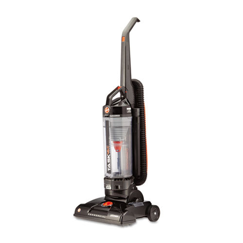Hoover® Commercial Task Vac Bagless Lightweight Upright Vacuum, 14" Cleaning Path, Black freeshipping - TVN Wholesale
