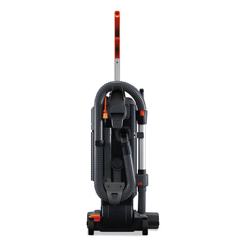 Hoover® Commercial Hushtone Vacuum Cleaner With Intellibelt, 15" Cleaning Path, Gray-orange freeshipping - TVN Wholesale