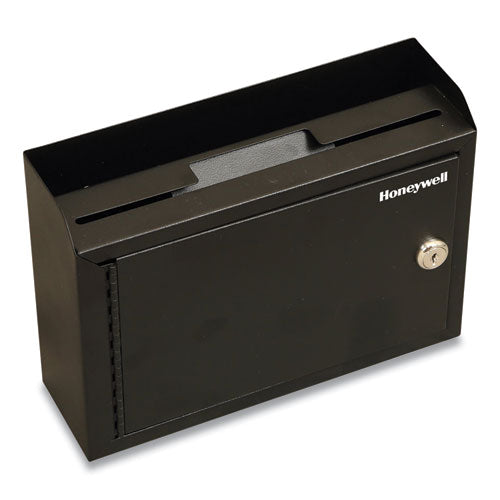 Honeywell Drop Box Safe With Keys, 9.9 X 3 X 7.1, 0.12 Cu Ft, Black freeshipping - TVN Wholesale