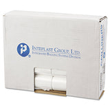Inteplast Group High-density Commercial Can Liners, 10 Gal, 6 Microns, 24" X 24", Natural, 1,000-carton freeshipping - TVN Wholesale