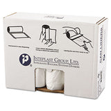 Inteplast Group High-density Interleaved Commercial Can Liners, 60 Gal, 14 Microns, 38" X 60", Clear, 200-carton freeshipping - TVN Wholesale