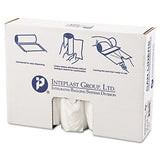 Inteplast Group High-density Interleaved Commercial Can Liners, 45 Gal, 12 Microns, 40" X 48", Clear, 250-carton freeshipping - TVN Wholesale