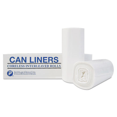 Inteplast Group High-density Interleaved Commercial Can Liners, 45 Gal, 0.87 Mil, 40" X 48", Clear, 150-carton freeshipping - TVN Wholesale