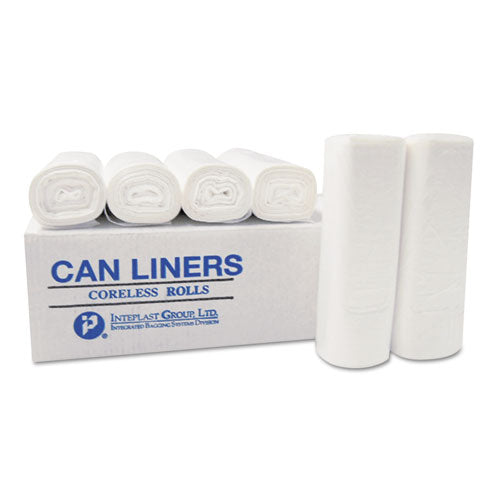 Inteplast Group High-density Interleaved Commercial Can Liners, 45 Gal, 0.87 Mil, 40" X 48", Clear, 150-carton freeshipping - TVN Wholesale