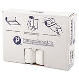 Inteplast Group Low-density Commercial Can Liners, 16 Gal, 0.5 Mil, 24" X 32", White, 500-carton freeshipping - TVN Wholesale