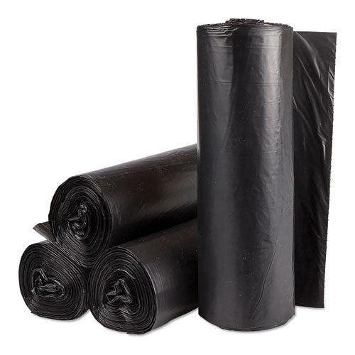 Inteplast Group Institutional Low-density Can Liners, 30 Gal, 0.58 Mil, 30" X 36", Black, 25 Bags-roll, 10 Rolls-carton freeshipping - TVN Wholesale