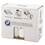 Inteplast Group Low-density Commercial Can Liners, 30 Gal, 0.8 Mil, 30" X 36", White, 200-carton freeshipping - TVN Wholesale