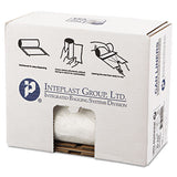 Inteplast Group Low-density Commercial Can Liners, 45 Gal, 0.7 Mil, 40" X 46", White, 100-carton freeshipping - TVN Wholesale