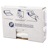 Inteplast Group High-density Commercial Can Liners Value Pack, 30 Gal, 11 Microns, 30" X 36", Clear, 500-carton freeshipping - TVN Wholesale