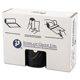Inteplast Group High-density Commercial Can Liners Value Pack, 60 Gal, 19 Microns, 38" X 58", Black, 150-carton freeshipping - TVN Wholesale