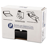 Inteplast Group High-density Commercial Can Liners Value Pack, 45 Gal, 19 Microns, 40" X 46", Black, 150-carton freeshipping - TVN Wholesale