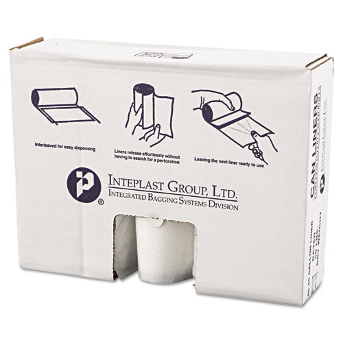 Inteplast Group High-density Commercial Can Liners Value Pack, 45 Gal, 12 Microns, 40" X 46", Clear, 250-carton freeshipping - TVN Wholesale