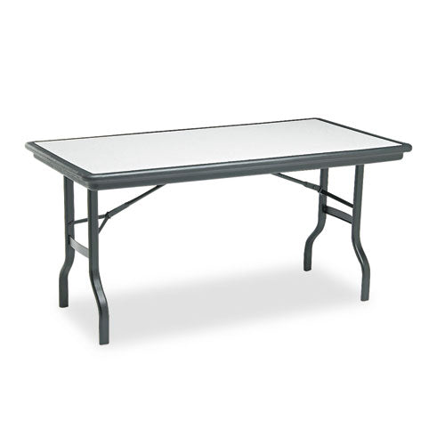 Iceberg Indestructable Ultimate Folding Table, 60 X 30 X 29, Granite-black freeshipping - TVN Wholesale