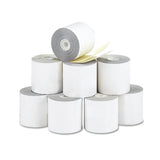Iconex™ Impact Printing Carbonless Paper Rolls, 2.25" X 70 Ft, White-canary, 10-pack freeshipping - TVN Wholesale