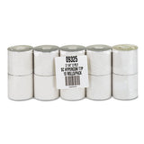 Iconex™ Impact Printing Carbonless Paper Rolls, 2.25" X 70 Ft, White-canary, 10-pack freeshipping - TVN Wholesale