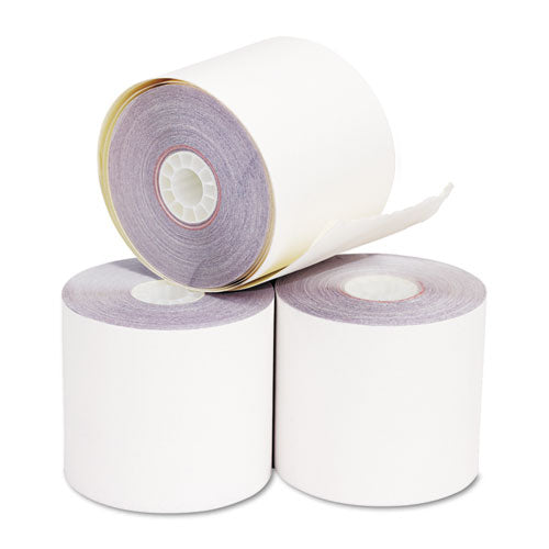 Iconex™ Impact Printing Carbonless Paper Rolls, 2.25" X 70 Ft, White-canary, 50-carton freeshipping - TVN Wholesale