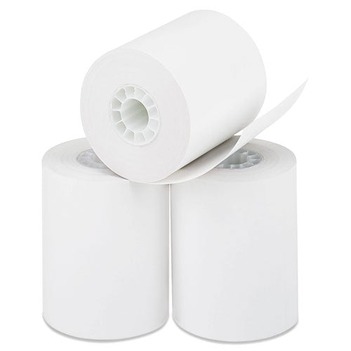 Iconex™ Direct Thermal Printing Paper Rolls, 0.45" Core, 2.25" X 85 Ft, White, 50-carton freeshipping - TVN Wholesale