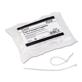 SecurIT® 5" Self-locking Plastic Seals, 250 Seals-pack, Clear freeshipping - TVN Wholesale