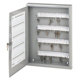 SecurIT® Locking Key Cabinet, 100-key, Steel, Gray, 16 1-2 X 3 X 22 1-2 freeshipping - TVN Wholesale