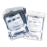 Iconex™ Clear Dual Deposit Bags, Tamper Evident, Plastic, 11 X 15, Clear, 100-pack freeshipping - TVN Wholesale