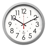 Chicago Lighthouse Silver Contemporary Clock, 14.5" Overall Diameter, Silver Case, 1 Aa (sold Separately) freeshipping - TVN Wholesale