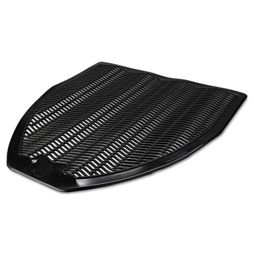 Impact® Disposable Urinal Floor Mat, Nonslip, Fresh Blast Scent, 17 1-2 X 20 3-8, Black, 6-carton freeshipping - TVN Wholesale