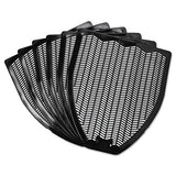 Impact® Disposable Urinal Floor Mat, Nonslip, Fresh Blast Scent, 17 1-2 X 20 3-8, Black, 6-carton freeshipping - TVN Wholesale