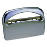 Impact® Metal Half-fold Toilet Seat Cover Dispenser, 16.35 X 2.45 X 11.55, Chrome freeshipping - TVN Wholesale