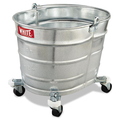 Impact® Metal Mop Bucket, 26 Qt, Steel freeshipping - TVN Wholesale