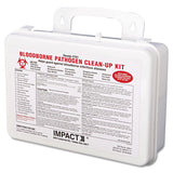 Impact® Bloodborne Pathogen Cleanup Kit, Osha Compliant, Plastic Case freeshipping - TVN Wholesale