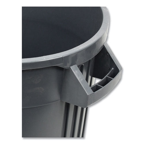 Impact® Gator Plus Container, Round, Plastic, 32 Gal, Gray freeshipping - TVN Wholesale