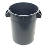 Impact® Gator Plus Container, Round, Plastic, 32 Gal, Gray freeshipping - TVN Wholesale