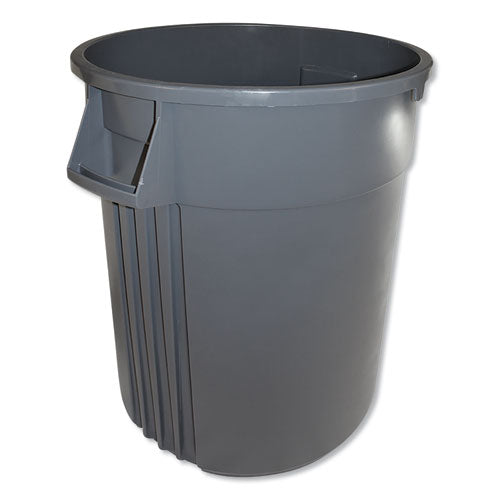Impact® Gator Plus Container, Round, Plastic, 44 Gal, Gray freeshipping - TVN Wholesale