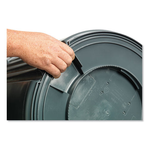 Impact® Gator Plus Container, Round, Plastic, 44 Gal, Gray freeshipping - TVN Wholesale