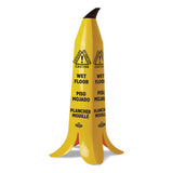 Impact® Banana Wet Floor Cones, 14.25 X 14.25 X 36.75, Yellow-brown-black freeshipping - TVN Wholesale