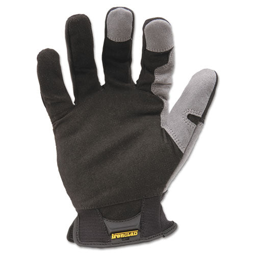 Ironclad Workforce Glove, Large, Gray-black, Pair freeshipping - TVN Wholesale